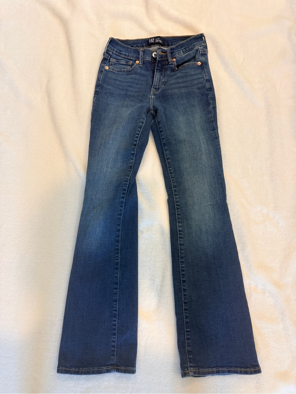 GAP Women's Dark Indigo Flare Jeans